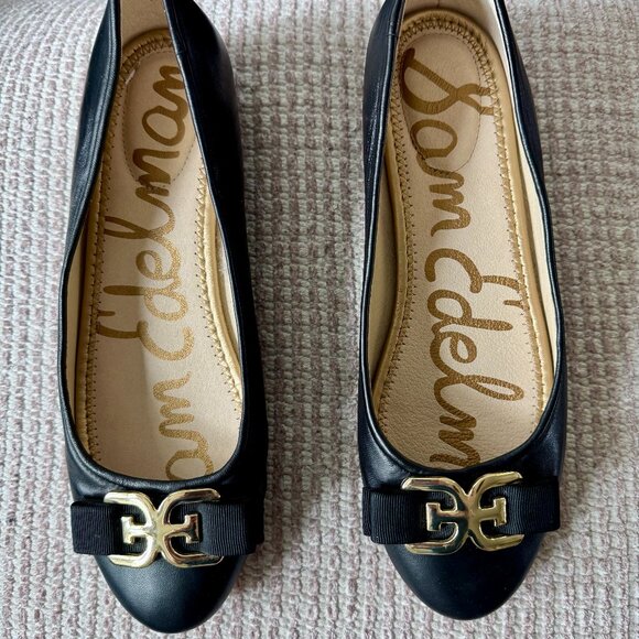 Sam Edelman Mage Leather Ballet Flats 8.5 - Picture 1 of 10